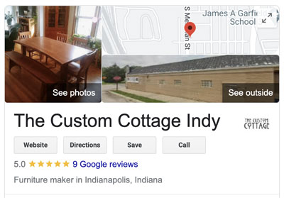 Custom Cottage - reviews - THE CUSTOM COTTAGE Indianapolis, IN